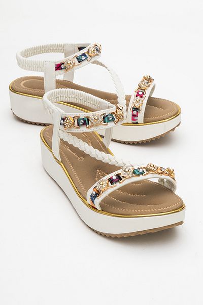 Ataköy Ayakkabı WOMEN'S Rhinestone SANDALS