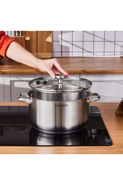Karaca Elite Stahltopf 6,7 L 26 cm