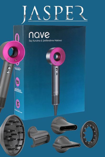 JASPER Nave Hd-002 New Generation Dc Turbo Motor Hair Styler, Blow Dryer
