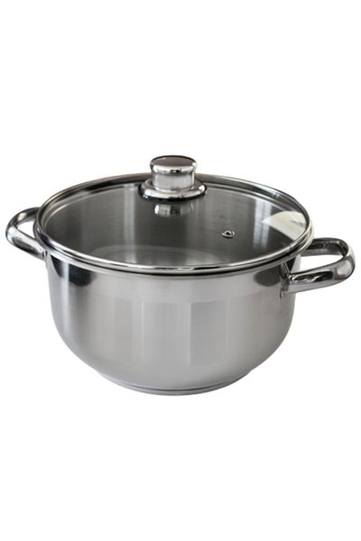 Hascevher Hascevher AYISIGI stainless steel pot 26x16cm 8 liters induction