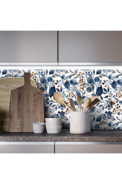 Rabadon Mutfak Tezgah Arası Kaplama Mermer Desenli Yapışkanlı Folyo Fayans Ka...