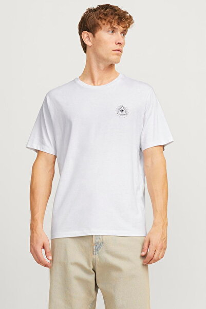 Jack & Jones Men's Chest and Back Printed T-Shirt - Jackie