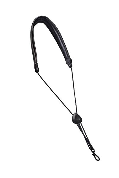 Boston SR35-BK, регулируема каишка за саксофон, подплатена