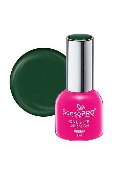 SensoPRO Milano Oja semipermanentă Brilliant într-un singur pas, 8 ml, verde Couture #59