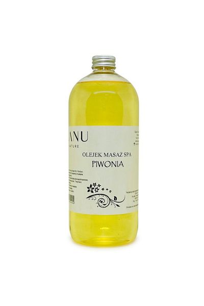 Kanu Nature Peony Massage Oil Kanu Nature, Stress Relief, Hydration, 1000 ml
