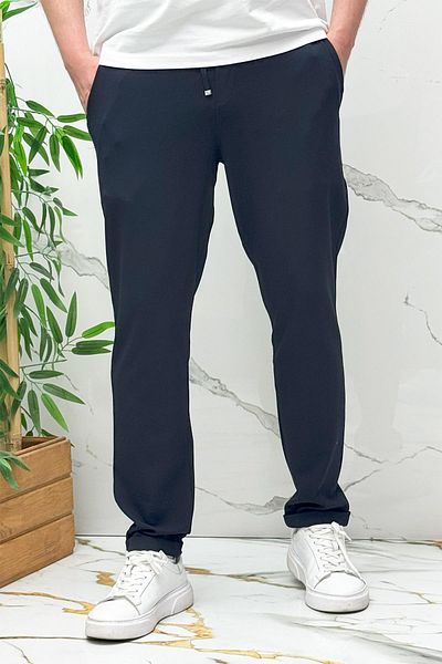 WAFRA Men's Slim Fit Linen Trousers Premium Quality Slim Fit