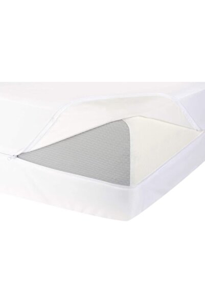 OEM Waterproof Mattress Cover with Zipper, size 200x200 cm, white