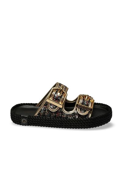 Bohonomad Athens Women's Slippers - Black Chenille