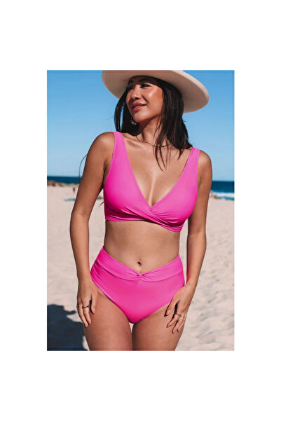 Lingerie Eross costum baie Rose Twist M Pink