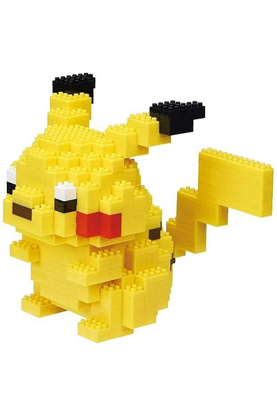 huitich Pixel Block Toy Cute Building Set Yellow
