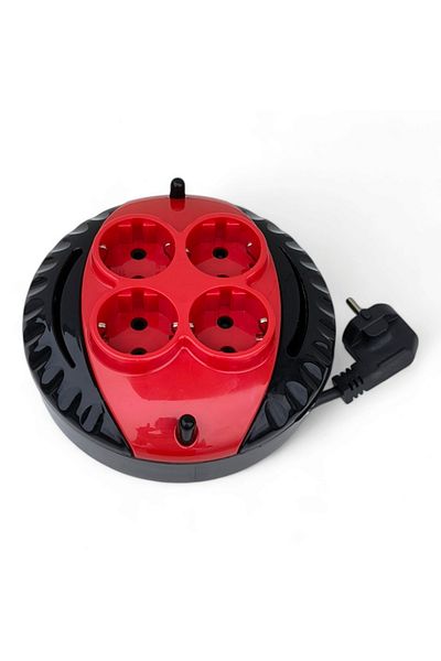 COBI SMART® Retractable extension cord 4 sockets, 5 m, elegant cable - COBI SMART®