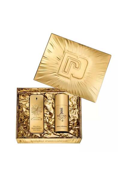 Paco Rabanne 1 Million Gift Set, Men, Eau de Toilette, 100ml Eau de Toilette + 75ml Deodorant stick