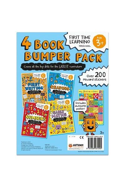 autumn publishing First Time Learning: 4 Book Bumper Pack