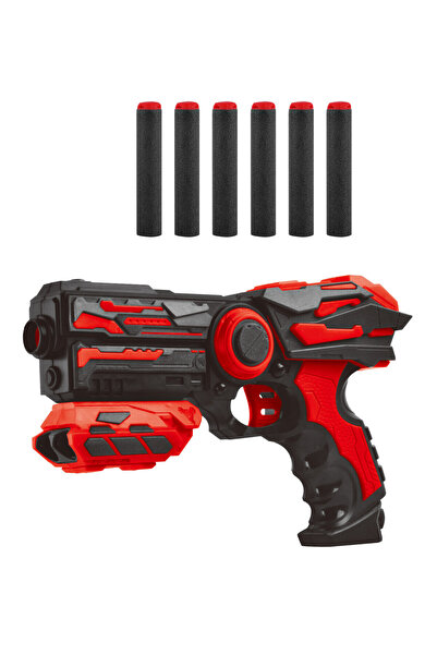 Power Joy Shooterz X Blaster-2 with 6 Foam Bullets, Assorted 1 Piece (Color M...