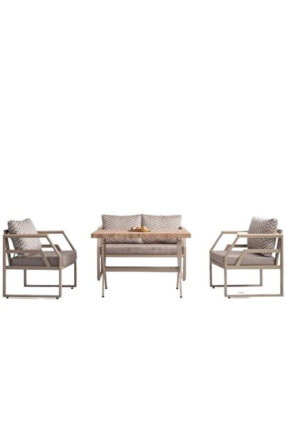 SEDİR MARKET BAHÇE SEDİR TAKIMI 2+1+1 MASA DAHİL