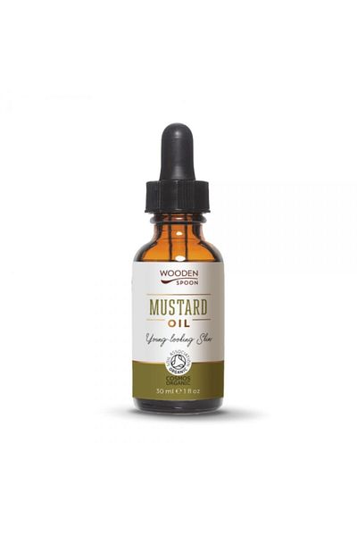 Wooden Spoon Ulei de muștar cu lingură de lemn 30 ml