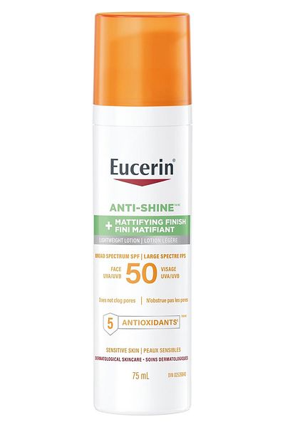 Eucerin Anti-Shine Spf50 Facial Sunscreen 75ml