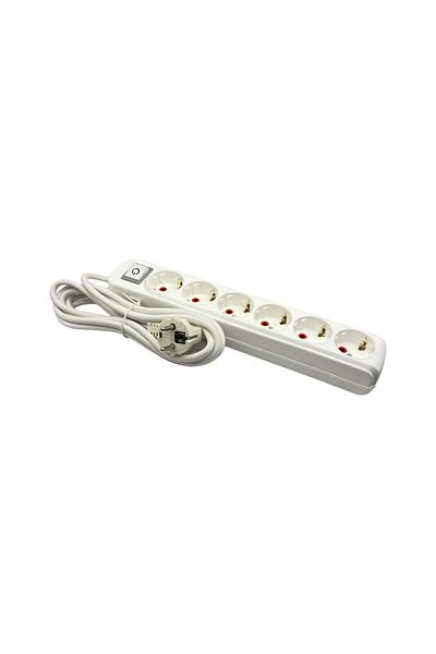 COBI SMART® Extension cable 3 m, 6 sockets, with on/off button - COBI SMART®
