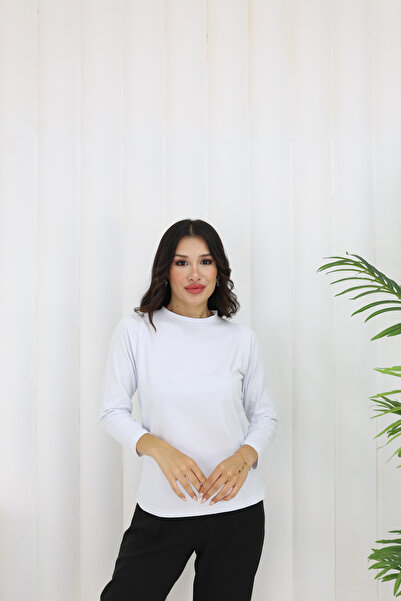 MODA AKGÜN Crew Neck Long Sleeve Cotton Lycra Body Underwear