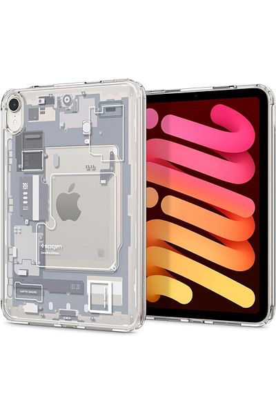 Spigen Ultra Hybrid for iPad Mini 7 case cover (2024) / iPad Mini 6 (2021) 8.3 inch - Zero One White