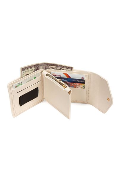 AVCA Mini Women's Wallet with Hand Wrist Strap Cash Coin Compartment Wallet