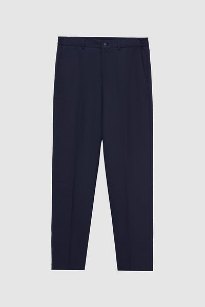 Twn Relaxed Navy Blue Suit