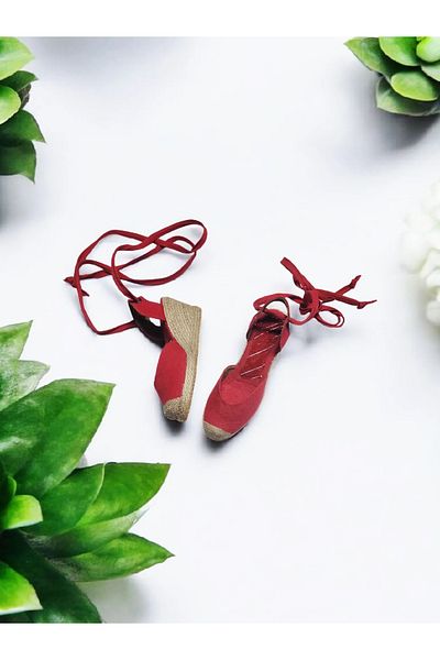 GokceKundura06 Stringed Heel Sandals