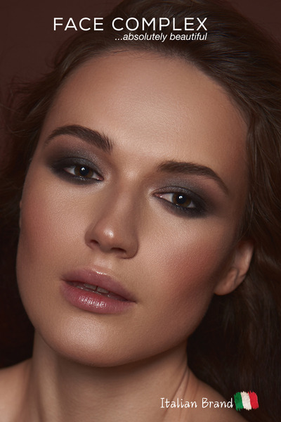 FACE COMPLEX Eyeshadow Palette Smoky - 12 Shades, Set Cadou - Italia