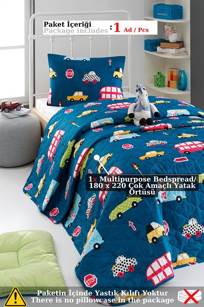 Eponj Home Husă multifuncțională Paula Blue
