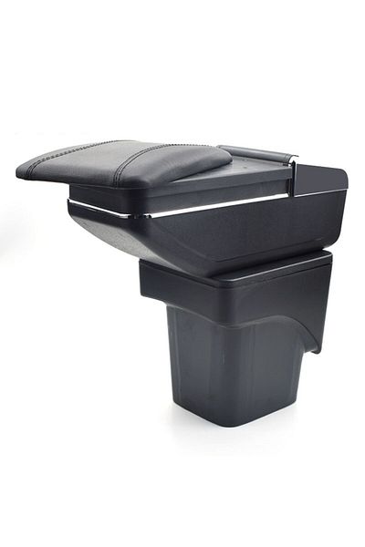AVR AVR® armrest for Ford Focus 2 II (07.2004-09.2012) model 6H, black, eco-leather