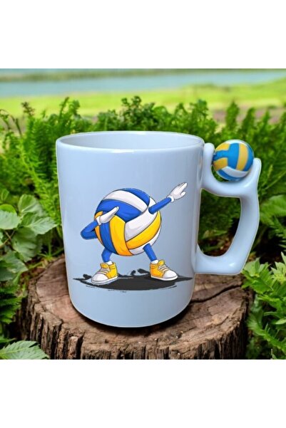 LADİJİTAL BASKI ÇÖZÜMLERİ Custom Spinning Bulk Volleyball Trophy