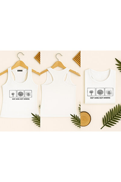 KURGAN TEKSTİL Μπλουζάκι με λαιμόκοψη για αγόρια και κορίτσια με λεπτομέρεια εκτύπωσης