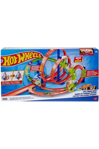 mattel Playset Hot Wheels Action - Epic Crash Dash