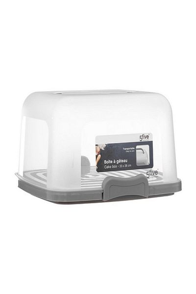 Five Simply Smart Polypropylene Transportable Cake Box