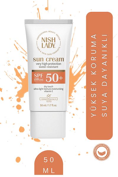 NISHLADY Spf 50 Waterproof Sunscreen