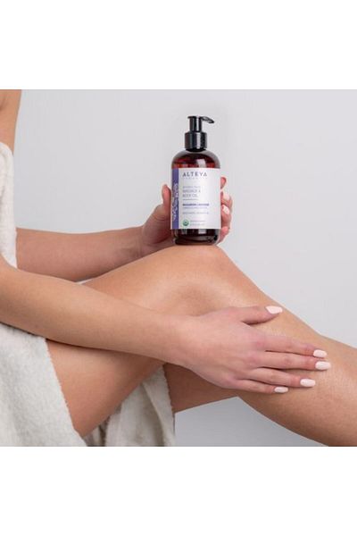 Alteya Organics Ulei de masaj relaxant cu lavandă Alteya Organics 250 ml