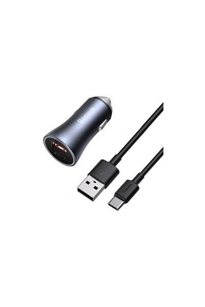 Baseus Car charger Baseus Golden Contactor Pro Dual TZCCJD-0G, Quick Charger 40W, 1 x USB
