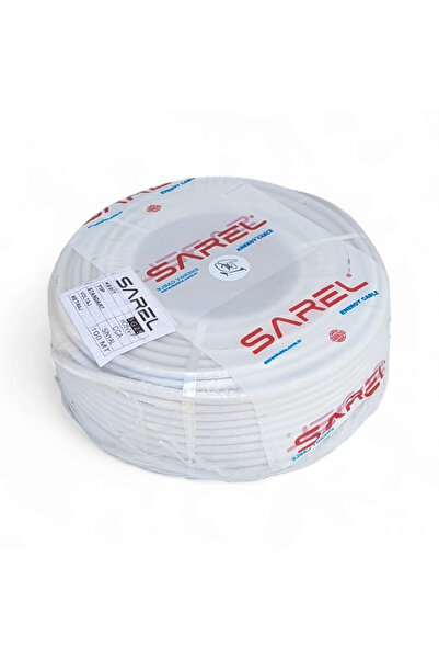 COBI SMART® Cablu electric Premium 2x2.5 mm², 100 m, alb, MYYM - CCA / H05VV-...