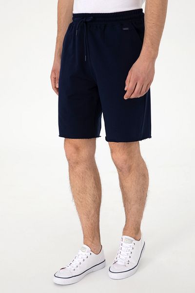 U.S. Polo Assn. Men's Navy Blue Knitted Shorts 50307289-Vr033