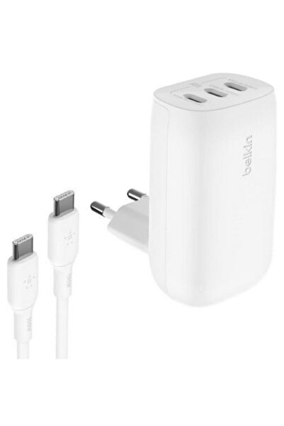 Belkin Belkin BEL-0095 Charger, 20/20/25W, 3 x USB-C, 2m (White)