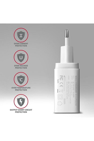 Axagon Axagon ACU-PQ22W mains charger, USB Type-C, 22W (White)