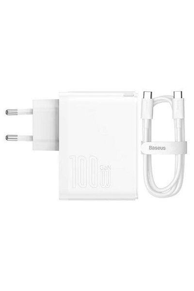 Baseus Incarcator Retea Baseus GaN5 Pro CCGP090202, Quick Charge, 100W, cablu 1m, 1 X USB