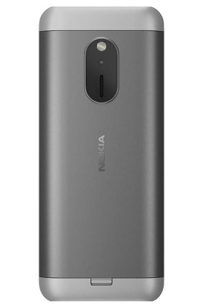 Nokia 230 2024 Dual SIM 2G Phone, 2.8" TFT LCD, Durable, Elegant Design, White