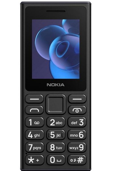 Nokia 110 (2024) Black | Dual SIM | 2G Mobile Phone with MicroSD Support