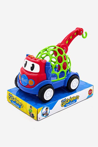 Oball Go Grippers Tow Truck, Blue and Red