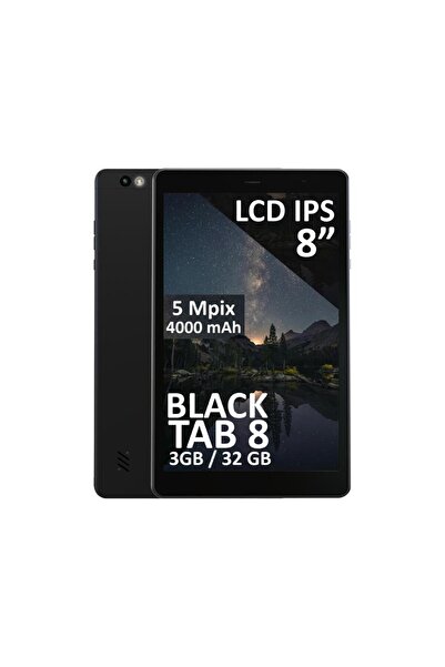 Blow Tabletă BlackTAB8, Quad-Core T310, IPS de 8", 3GB+32GB, 4G, Android 14, ...