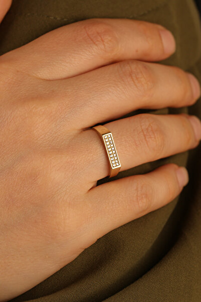 Çgk Çiğdem Gürel Kuyumculuk Taşlı Altın Yüzük