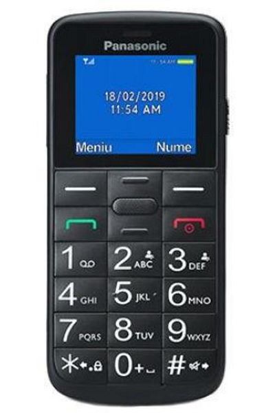 PANASONIC Telefon mobil Panasonic KX-TU110EXB, negru, dual SIM, TFT 1,77", Bluetooth, ușor