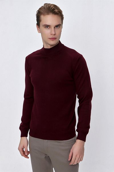 Morven Basic Dynamic Fit Relaxed Fit Half Turtleneck Knitwear Sweater