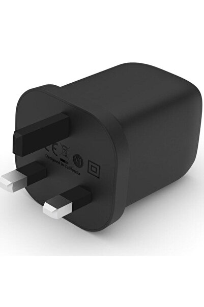 Belkin Belkin Universal PD Power Adapter, PPS DUAL USB-C GAN 65W, Black